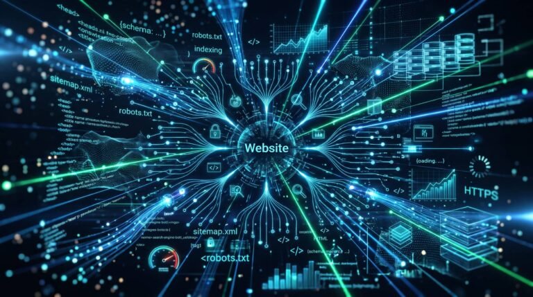 SEO técnico: estructura de un sitio web rastreada por buscadores